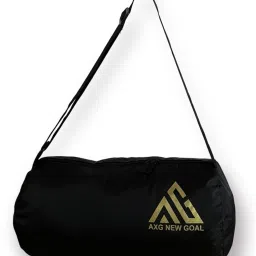 20 L Gym Duffel Bag - Quintessential & Perfectly Styled (Black) - Red-image-15