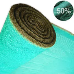 UV Garden Net For Balcony 50% Sun Block (3 Meter(10 Ft) X 6 Meter(20 Ft)) Portable Green House-image-42