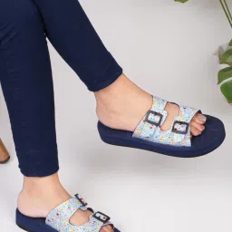 Comfortable Stylish and Trending Colorful Printed Flip Flops sliders For Women Women Slides-image-77