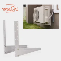 Heavy-Duty Metal Wall Mounting Bracket for 1-2 Ton AC Outdoor Unit 500mm x 160mm, 127cm x 40.64cm Shelf Bracket-14