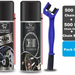 500 ML Chain Lubricant, 500 ML Chain Cleaner, Chain Crush Combo-15