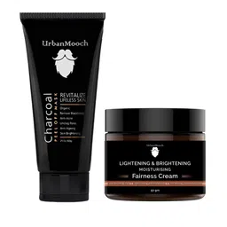 UrbanMooch Men Skincare Set of Charcoal Peel Off Mask & Fairness Cream- 110 gm-47