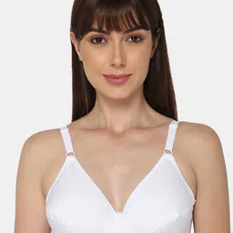 NAIDU HALL Medium Coverage Non Padded Pure Cotton Bra with All Day Comfort-picture-16
