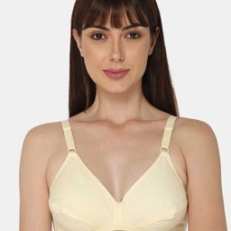 NAIDU HALL Medium Coverage Non Padded Non-Wired Cotton Bra With All Day Comfort-image-38