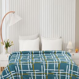 Supreme Home Collective White & Grey AC Room 300 GSM Double Bed Comforter-image-73