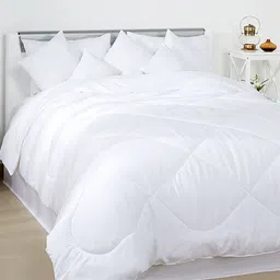 RF RELAXFEEL White Cotton Heavy Winter 233 GSM Double Bed Comforter-image-2