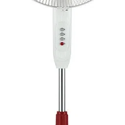 PF HISPEED GALE CLASSIC 16" White Red 400 3 Blade Pedestal Fan-image-37
