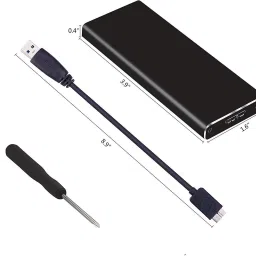 D S REFURBISHED M.2 Sata to USB 3.0 SSD Portable Casing 3-inch Hard Drive Enclosure 3 inch hard drive enclosure-0