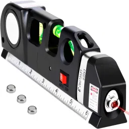 Multipurpose ABS Laser Level Line Tool Kit | Standard Cross | Leveler Beam Multipurpose ABS Laser Level Line Tool Kit | Standard Cross | Leveler Beam Non-magnetic Line Level-picture-11
