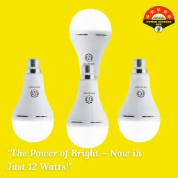 Emergency Bulb 12W – 4 Pack for Power Failure Use 3 hrs Bulb Emergency Light-picture-3