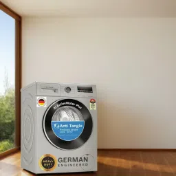 bosch 8 kg AntiTangle,AntiVibration,1200RPM Fully Automatic Front Load with In-built Heater Silver image 3