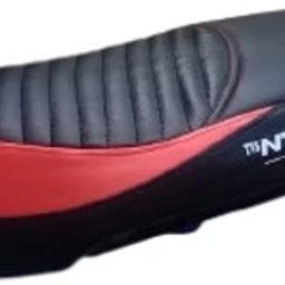 N TROQ 125 scooty seat cover dual Red ton rolling seat cover Single Bike Seat Cover For TVS NTorq 125-image-57