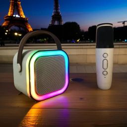 Saibaba Insulators K84_K12 Kids' Mini Karaoke Machine: Bluetooth Speaker with Wireless Mic 5 W Bluetooth Speaker-image-92
