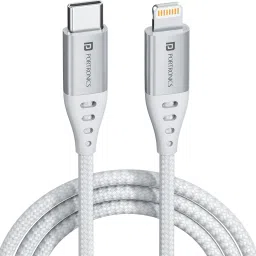 Portronics Lightning Cable 2 A 1 m Konnect L1 20W Type C to 8 Pin-37