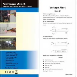 vck Non-Contact AC Voltage Tester Alert Pen Volt Test Meter Detector Sensor 90~1000V Digital Voltage Tester image 4