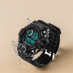 Digital Watch - For Boys Water resistance Alarm Stopwatch Lightweight Edition-picture-24