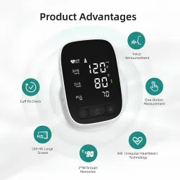 BELENZO Fully Automatic AOne Galaxy Digital Blood Pressure Monitor Machine. Bp Monitor blood pressure monitor Bp Monitor image 4