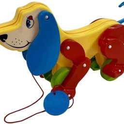 Pull Along Daisy Dog for Toddler Kids (Multicolor, Pack of: 1)-18