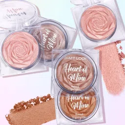 mattlook Heart of Mine Natural Glow Ultra Pigment Easyblend Texture Longwear Illuminating Highlighter image 5