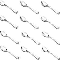 18cm Stainless Steel Table Spoon Set 12 Disposable Stainless Steel Table Spoon Set-image-10