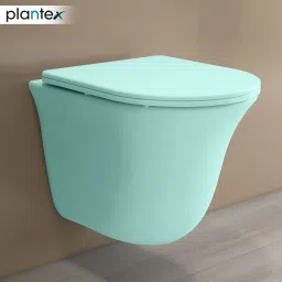 Commode for Toilet/Ceramic Wall Hung Commode/Rimless Commode with Soft Closing Toilet Seat - P Trap Outlet (APS-1163) Western Commode-image-56