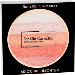 ronzille Face Master Chrome Metallic Highlighter Easy to Wear Long Lasting Highlighter (PINK) Highlighter-picture-9