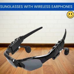 YAROH Bluetooth Sunglasses With Wireless Earphones Attached & Stereo Sound FeatureR245-image-97