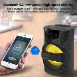 bogx 100% Premium Quality speaker with Bluetooth, FM, USB, Micro SD Card ,AUX support 5 W Bluetooth Laptop/Desktop Speaker image 3