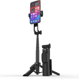 SKYVIK SIGNIPOD COMPACT Selfie Stick for Travel Vlogging with Bluetooth Remote Tripod image 2