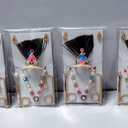 LADDU GOPAL COMBO PACK, LADDU GOPAL MUKUT SET Dress-image-89