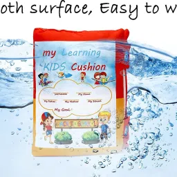 bhvmey Cushion Book for Interactive Learning Experience for Kids - Red, 14x24 Inches image 5