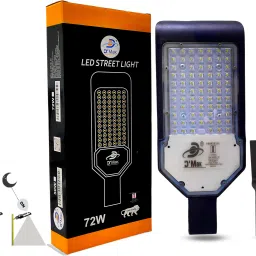 72w Automatic Sensor Lens Street Light Grey body Pack of 1 Flood Light Outdoor Lamp-image-50