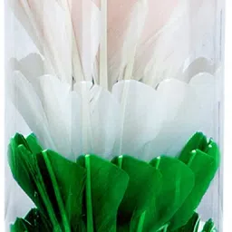 COLORS Tricolor Feather Shuttle- Multicolor-image-0
