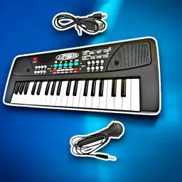 37-Key Musical Piano Keyboard with Microphone 430A1 Song Record Feaure_P873-image-91