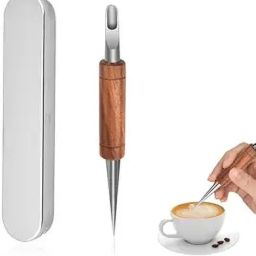 Latte Art Pen Dual Ended Stainless Steel Etching Tool 5 Cups Coffee Maker-image-61