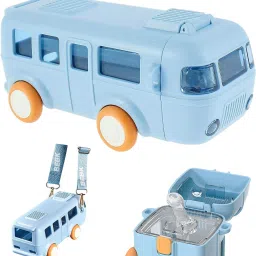 Bus Shape Car Water Bottle 500 ml Water Bottle-image-64