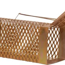 Big Size (26X11X10) Metallic Mouse Trap for Capturing live Rat/ Mouse/ Rodents Live Trap-25