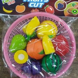 8 Pcs A Sliceable Fruits and Vegetable Cutting Play Plastic Toy Set-image-44