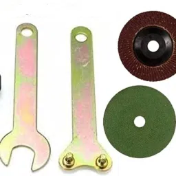 Drill to Ag converter With Iron Cutting Blade, Flap Disc And Iron Grinding Wheel AASONS Drill to AG converter with three wheels Metal Cutter-21