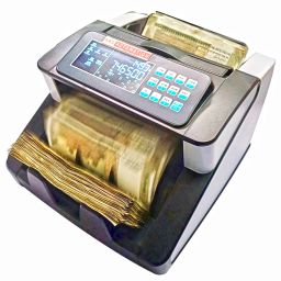 AKS AUTOMATION Semi Value Currency Counter with Fake Note Detection Note Counting Machine image 4