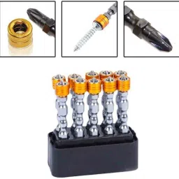 nitya Durable Magnetic Screwdriver Bit Set PH2 Double Heads with Depth Stop 10PCS Screwdriver Bit Set image 4