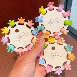 Mini Butterfly Clips Attractive Comfortable Flower shaped Small Claw Clips 50Pcs Hair Clip-image-35