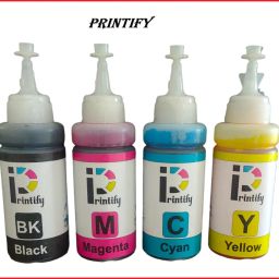 PRINTIFY Refill Ink for HP Printe Cartridges HP 802, 805, 678, 680, 803, 682, 46, 818 Black + Tri Color Combo Pack Ink Bottle-image-9