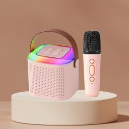 GUGGU Y1 (PORTABLE WIRELESS SPEAKER) With Karaoke Mic and High Quality SoundB455 10 W Bluetooth Laptop/Desktop Speaker-image-39