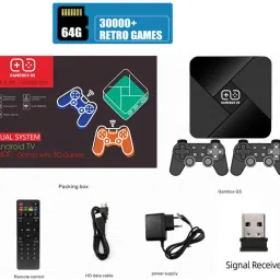 NOWAIT Android Gamebox G5 Gaming Console With 5600 Games For Smart Tv Limited Edition 64 GB with CONTRA,MARIO BROS,SNOW,gt,BROS,MUSTAFA,DUCK HUNT ,CONTRA 1, 30000+ Games-10