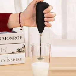 SKYCITY 12 W Black Hand Blender (Coffee Milk Egg Beater Mixer Shaker) Personal Coffee Maker-11