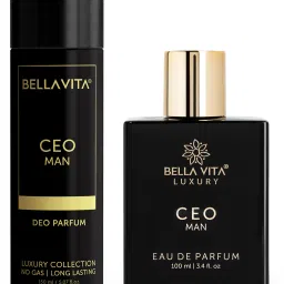 CEO Men Deodorant & Perfume Combo || Tonka & Agarwood|| Long Lasting Fragrance Deodorant Spray-For Men-16