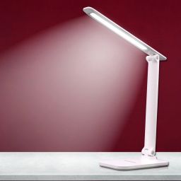 Rechargeable Study table lamp Foldable With Touch Sensor Lithium Battery Dual Power Backup Study Lamp-10