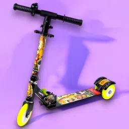 Scooter for hoverboard kids & adult with 3 lavel adjustable handle & side stand-17