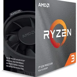 AMD Ryzen 3 3300X with Wraith Stealth Cooler 3.8 GHz Upto 4.3 GHz AM4 Socket 4 Cores 8 Threads 2 MB L2 16 MB L3 Desktop Processor image 3